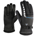 Hombres y mujeres Aprendible Thinsulate Aislado Nieve cálida Guantes termales de invierno impermeables Sport